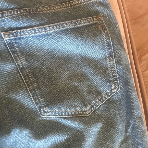 Madewell The Rail Straight Jean - Reston wash - Picture 13 of 16